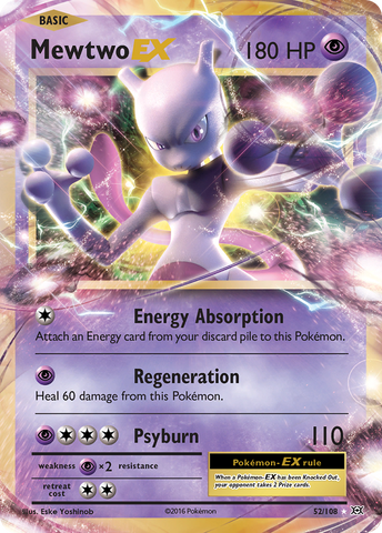 Mewtwo EX (52/108) [XY: Evolutions] - Comfy Hobbies