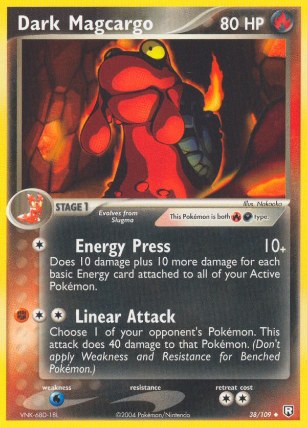 Dark Magcargo (38/109) [EX: Team Rocket Returns] - Comfy Hobbies