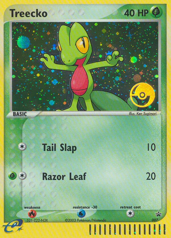 Treecko (007) [Nintendo: Black Star Promos] - Comfy Hobbies