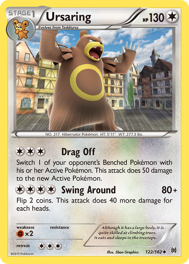 Ursaring (122/162) [XY: BREAKthrough] - Comfy Hobbies