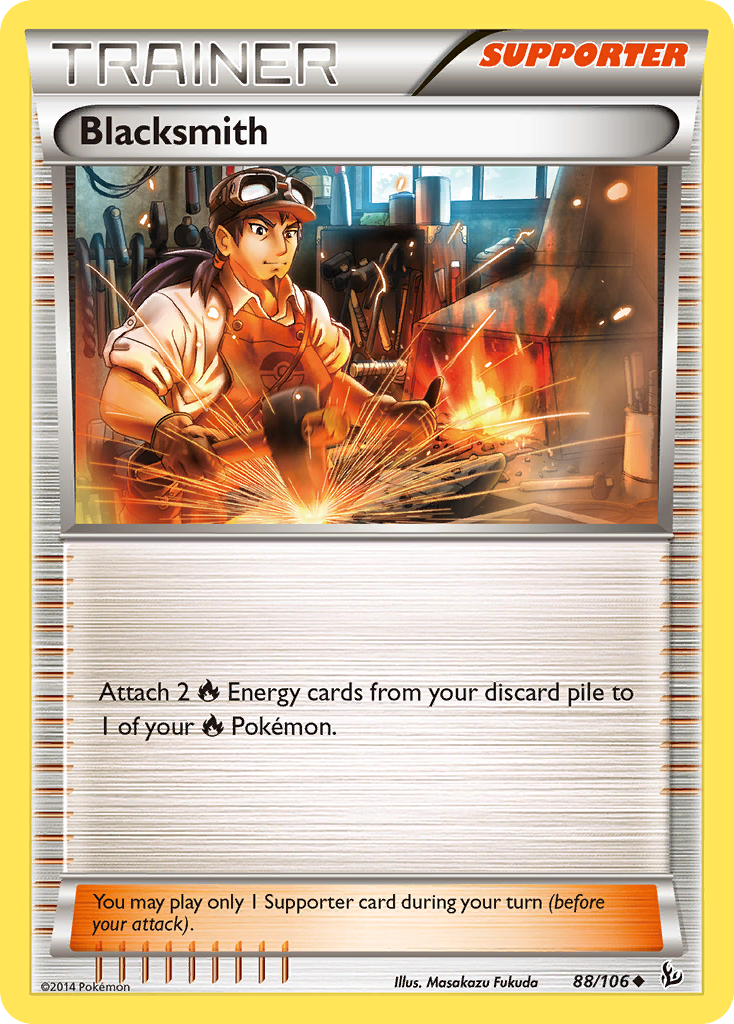 Blacksmith (88/106) [XY: Flashfire] - Comfy Hobbies