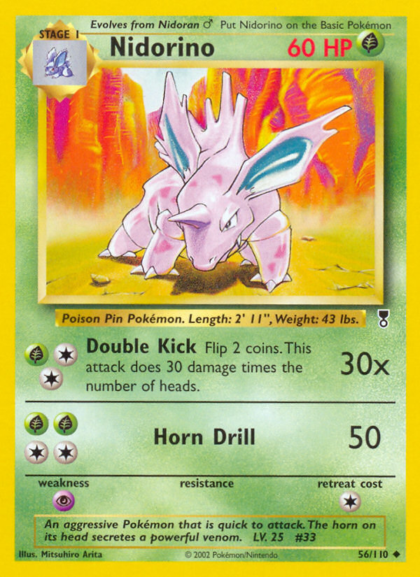 Nidorino (56/110) [Legendary Collection] - Comfy Hobbies
