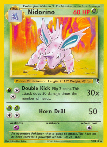 Nidorino (56/110) [Legendary Collection] - Comfy Hobbies