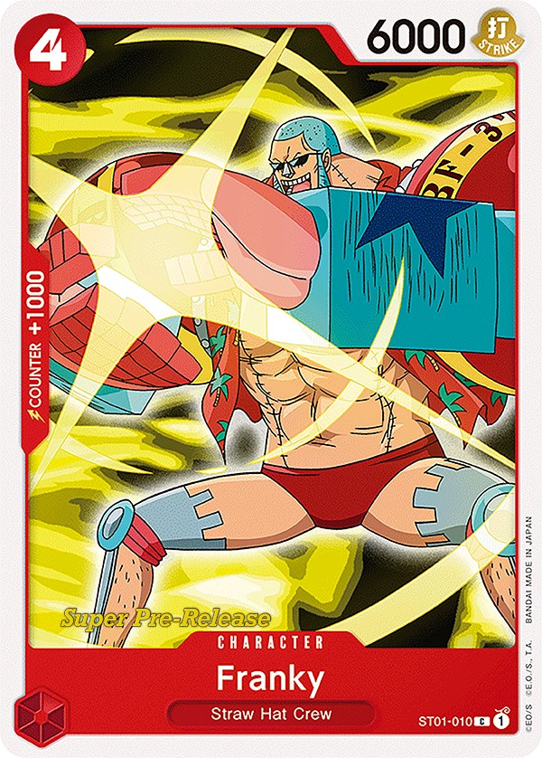 Franky [Super Pre-Release Starter Deck: Straw Hat Crew] - Comfy Hobbies