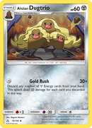 Alolan Dugtrio (79/156) [Sun & Moon: Ultra Prism] - Comfy Hobbies