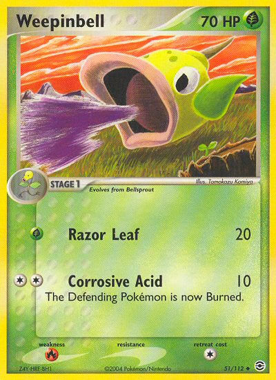 Weepinbell (51/112) [EX: FireRed & LeafGreen] - Comfy Hobbies