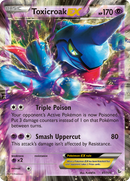 Toxicroak EX (41/106) [XY: Flashfire] - Comfy Hobbies