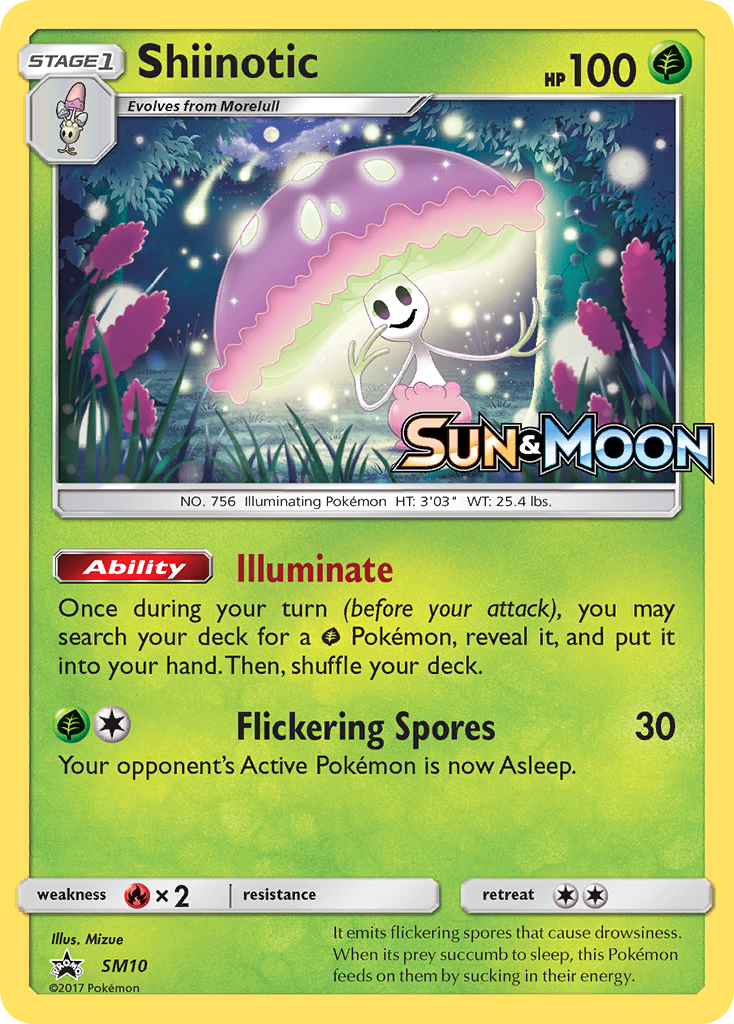 Shiinotic (SM10) [Sun & Moon: Black Star Promos] - Comfy Hobbies