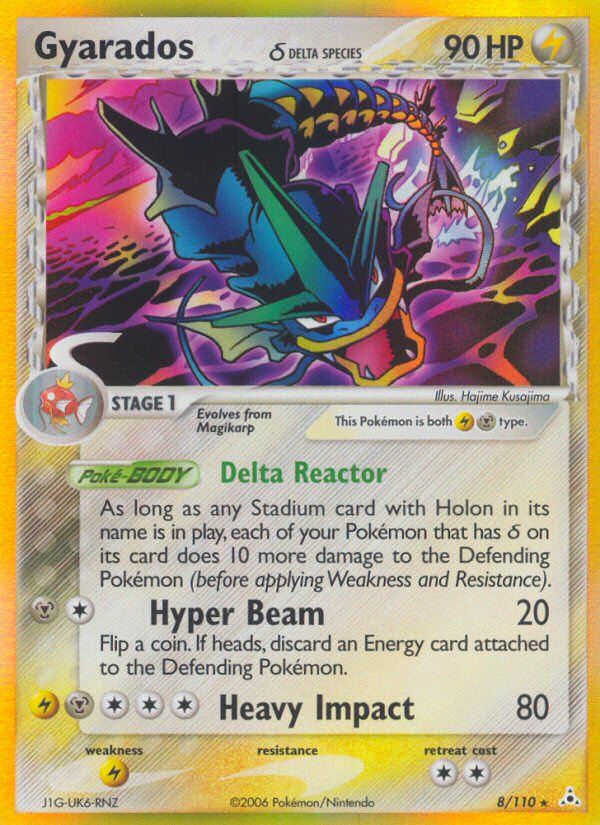 Gyarados (8/110) (Delta Species) [EX: Holon Phantoms] - Comfy Hobbies