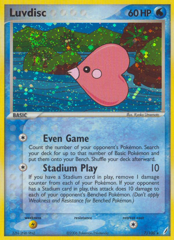 Luvdisc (7/100) [EX: Crystal Guardians] - Comfy Hobbies