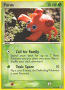 Paras (72/112) [EX: FireRed & LeafGreen] - Comfy Hobbies
