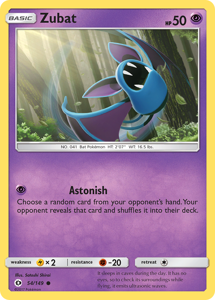 Zubat (54/149) [Sun & Moon: Base Set] - Comfy Hobbies