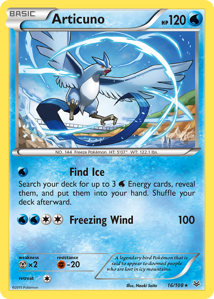 Articuno (16/108) [XY: Roaring Skies] - Comfy Hobbies