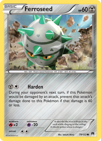 Ferroseed (79/122) [XY: BREAKpoint] - Comfy Hobbies