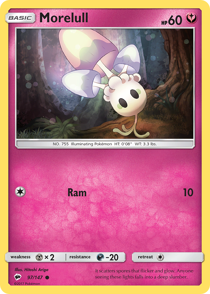Morelull (97/147) [Sun & Moon: Burning Shadows] - Comfy Hobbies