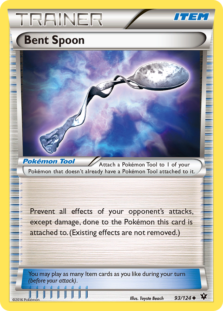 Bent Spoon (93/124) [XY: Fates Collide] - Comfy Hobbies