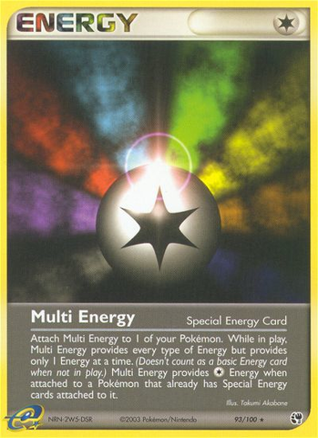 Multi Energy (93/100) [EX: Sandstorm] - Comfy Hobbies