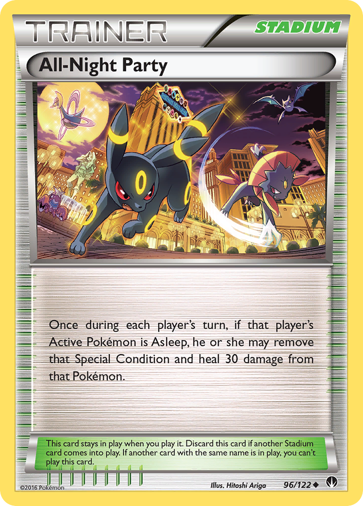 All-Night Party (96/122) [XY: BREAKpoint] - Comfy Hobbies