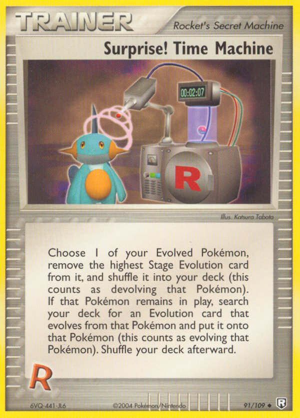 Surprise! Time Machine (91/109) [EX: Team Rocket Returns] - Comfy Hobbies