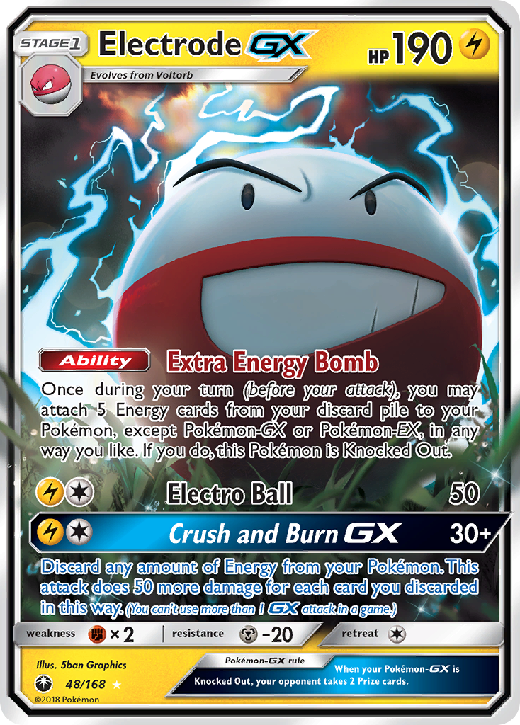 Electrode GX (48/168) [Sun & Moon: Celestial Storm] - Comfy Hobbies