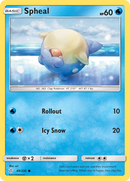 Spheal (49/236) [Sun & Moon: Cosmic Eclipse] - Comfy Hobbies