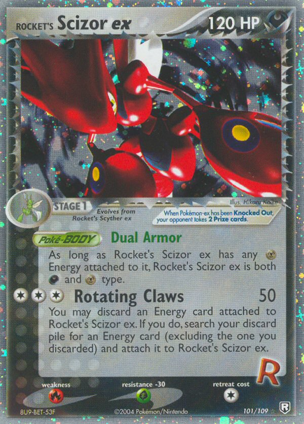 Rocket's Scizor ex (101/109) [EX: Team Rocket Returns] - Comfy Hobbies
