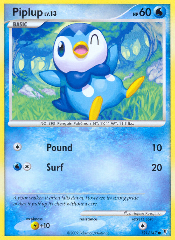 Piplup (121/147) [Platinum: Supreme Victors] - Comfy Hobbies