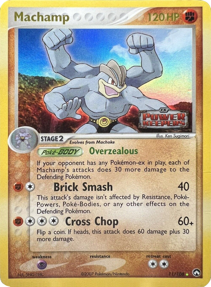 Machamp (11/108) (Stamped) [EX: Power Keepers] - Comfy Hobbies