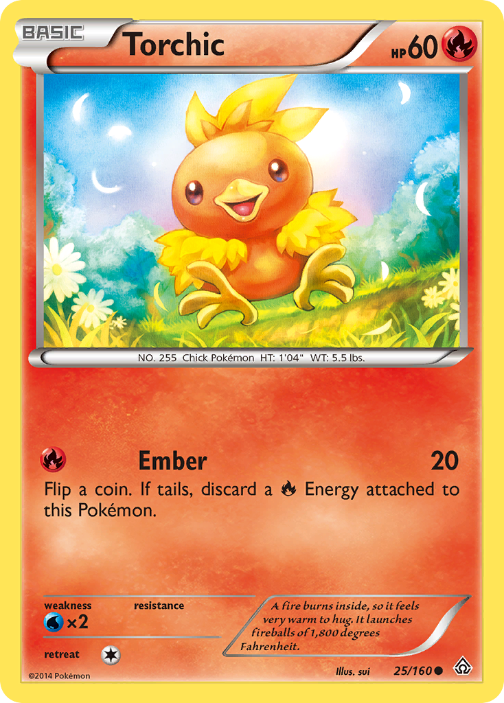 Torchic (25/160) [XY: Primal Clash] - Comfy Hobbies