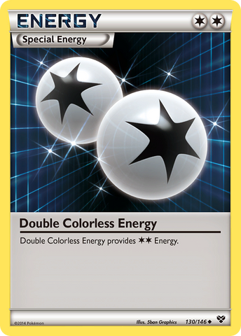 Double Colorless Energy (130/146) [XY: Base Set] - Comfy Hobbies