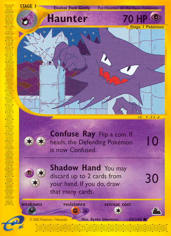 Haunter (63/144) [Skyridge] - Comfy Hobbies
