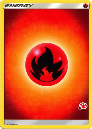 Fire Energy (Charizard Stamp #19) [Battle Academy 2020] - Comfy Hobbies