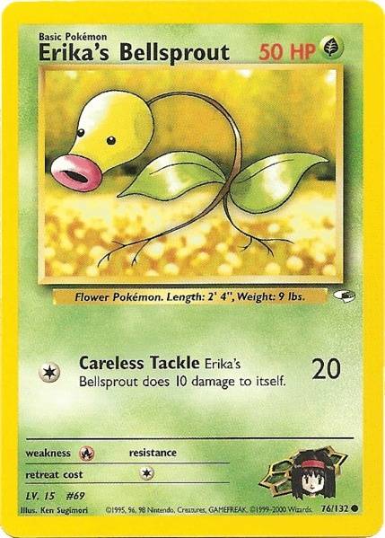 Erika's Bellsprout (76/132) [Gym Heroes Unlimited] - Comfy Hobbies
