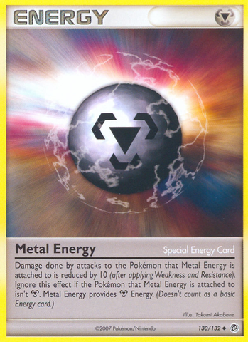 Metal Energy (130/132) [Diamond & Pearl: Secret Wonders] - Comfy Hobbies