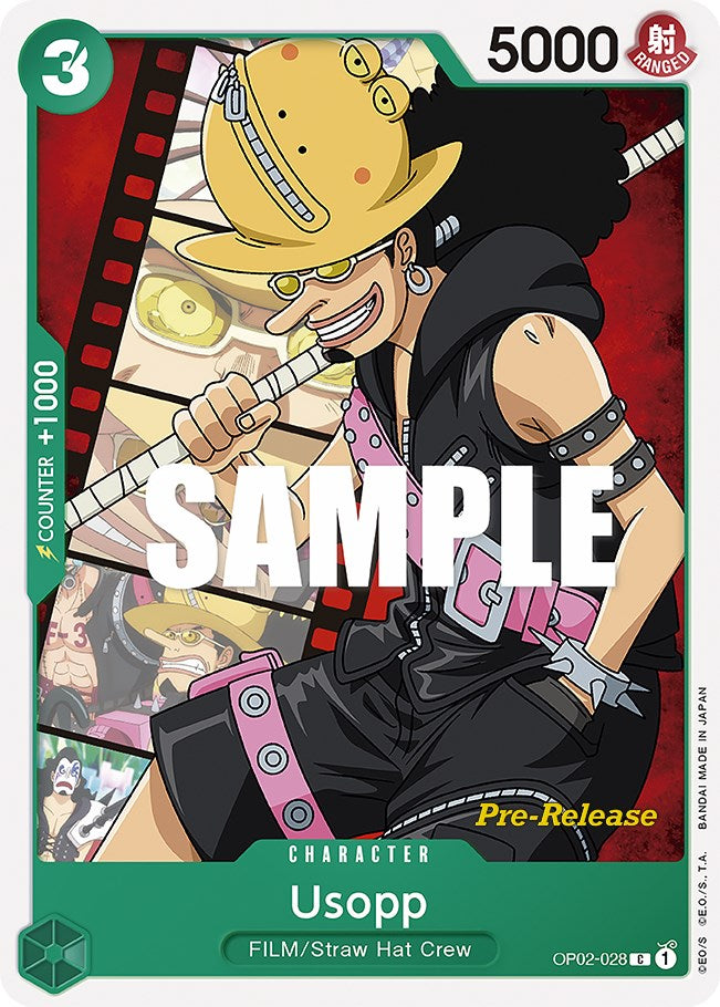 Usopp [Paramount War Pre-Release Cards] - Comfy Hobbies