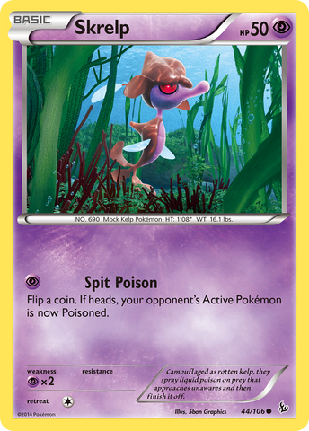 Skrelp (44/106) [XY: Flashfire] - Comfy Hobbies