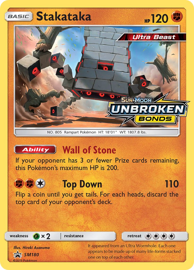 Stakataka (SM180) [Sun & Moon: Black Star Promos] - Comfy Hobbies
