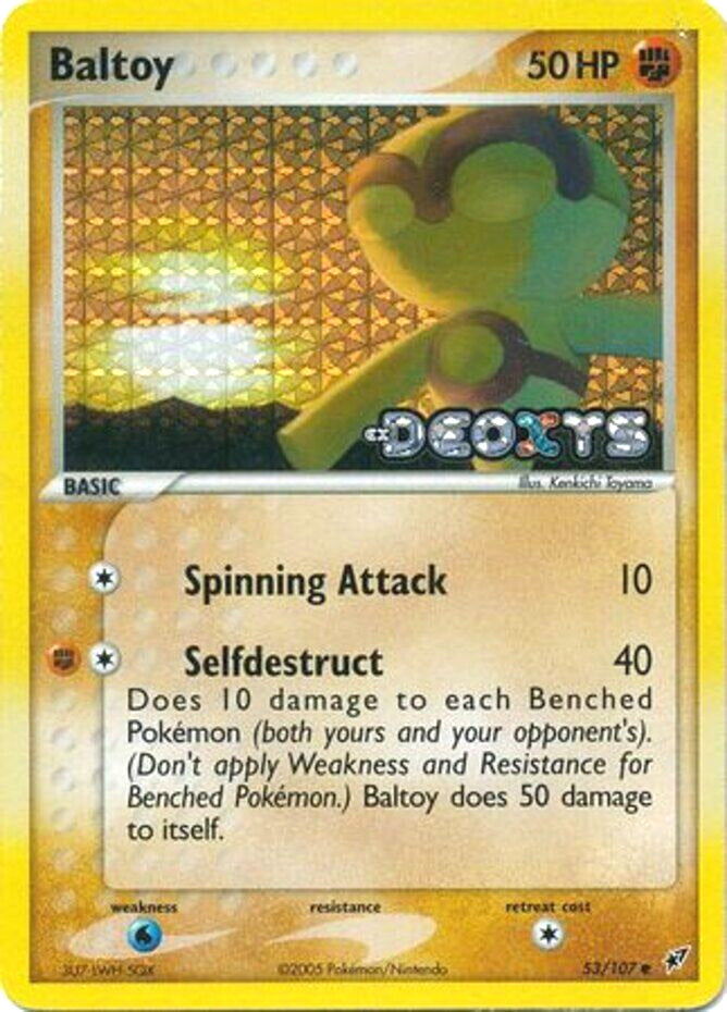 Baltoy (53/107) (Stamped) [EX: Deoxys] - Comfy Hobbies