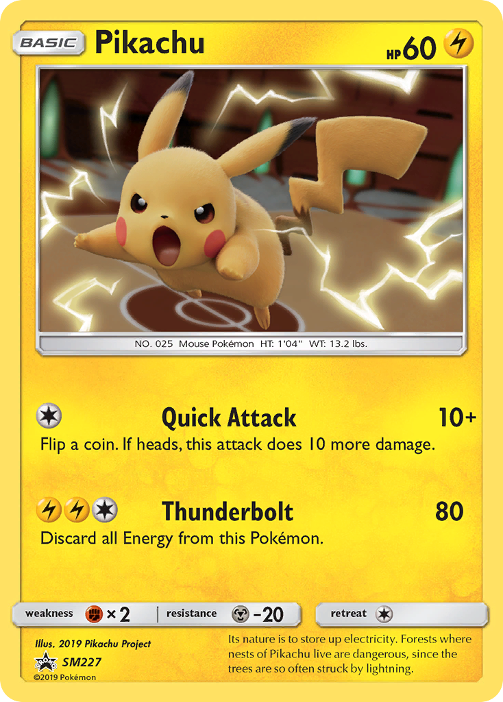 Pikachu (SM227) [Sun & Moon: Black Star Promos] - Comfy Hobbies