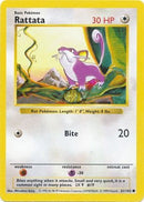 Rattata (61/102) [Base Set Shadowless Unlimited] - Comfy Hobbies