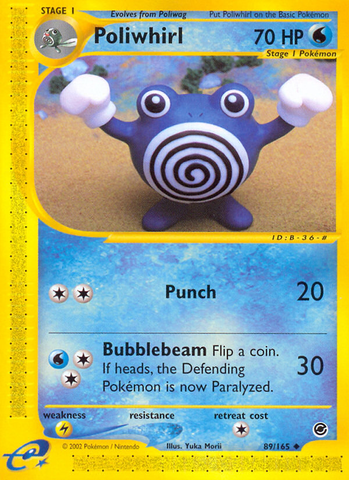 Poliwhirl (89/165) [Expedition: Base Set] - Comfy Hobbies