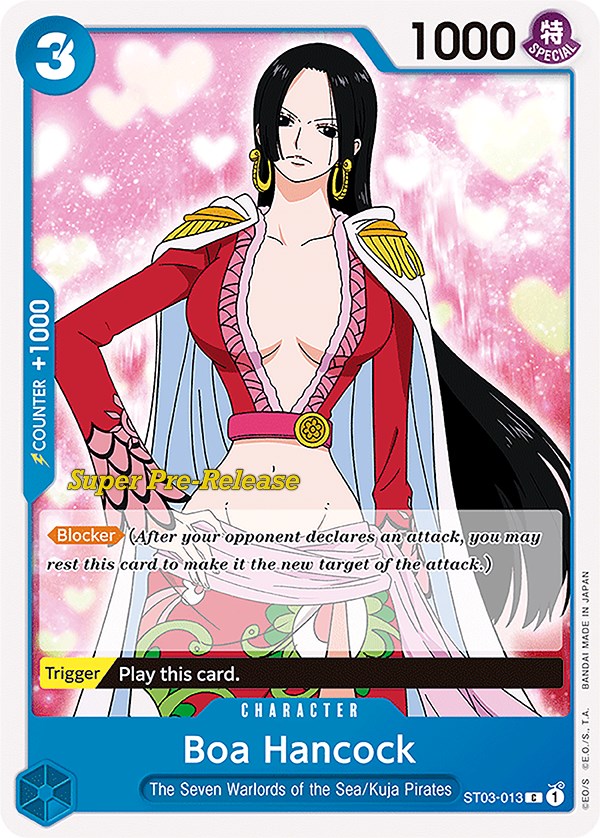 Boa Hancock [Super Pre-Release Starter Deck: The Seven Warlords of the Sea] - Comfy Hobbies