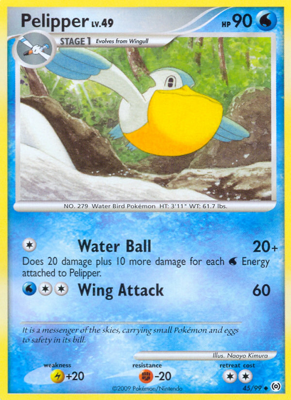Pelipper (45/99) [Platinum: Arceus] - Comfy Hobbies