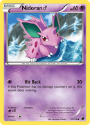 Nidoran (43/116) (Male) [Black & White: Plasma Freeze] - Comfy Hobbies