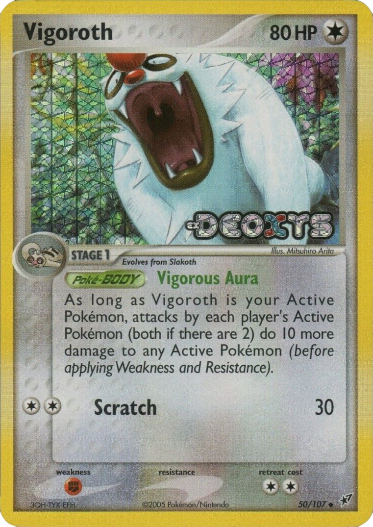 Vigoroth (50/107) (Stamped) [EX: Deoxys] - Comfy Hobbies