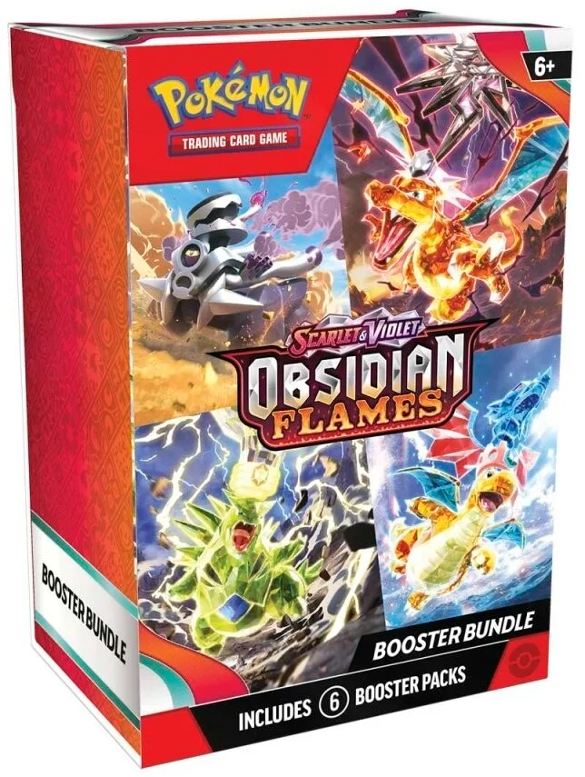 Scarlet & Violet: Obsidian Flames - Booster Bundle - Comfy Hobbies