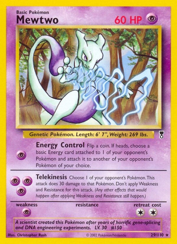 Mewtwo (29/110) [Legendary Collection] - Comfy Hobbies