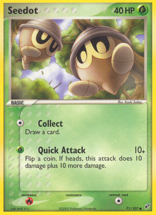 Seedot (71/107) [EX: Deoxys] - Comfy Hobbies