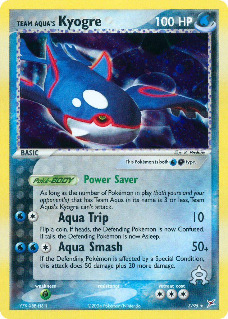 Team Aqua's Kyogre (3/95) (Theme Deck Exclusive) [EX: Team Magma vs Team Aqua] - Comfy Hobbies