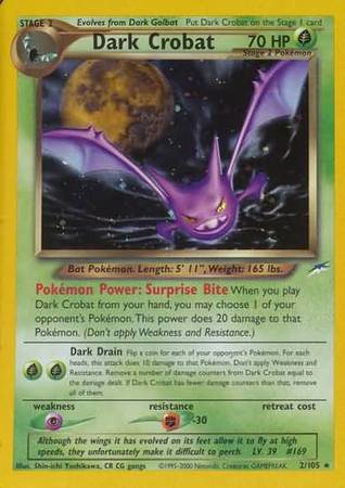 Dark Crobat (2/105) [Neo Destiny Unlimited] - Comfy Hobbies